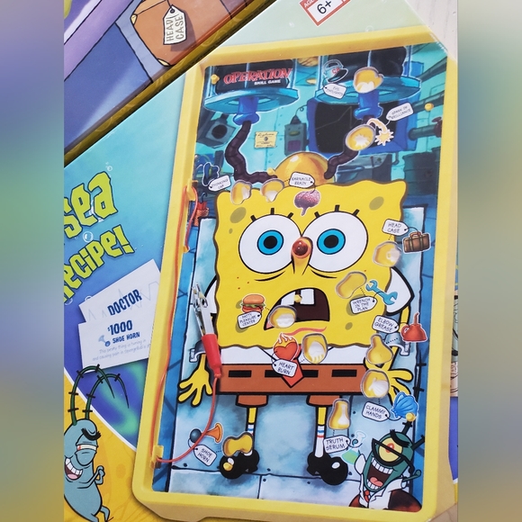 Nickelodeon Spongebob SquarePants Operation - Skill Game Board - Picture 5 of 8